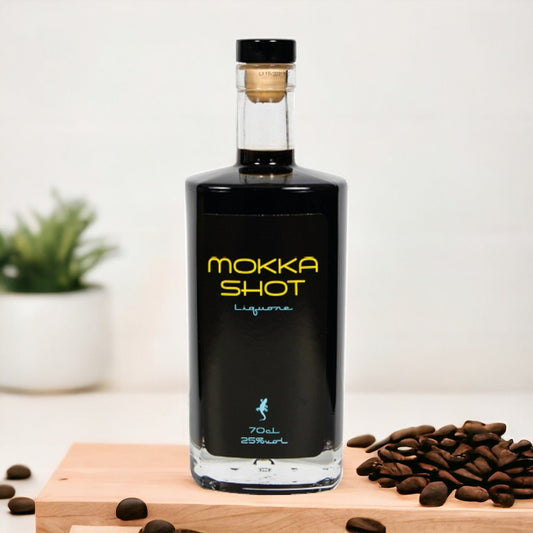 Mokka Shot – Ein Kaffeelikör, reich an Tradition und Geschmack 700ml Alkoholische Getränke MokkaShot oesterreich handgemachte geschenke in wien