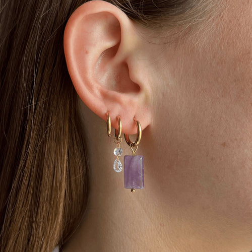 Amethyst-Ohrringe | Ruhe und Eleganz in violettem Glanz