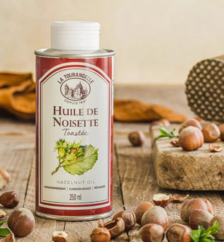 Haselnuss-Öl 250ml | Meisterhafte Öle mit französischer Tradition Genuss Dreizack oesterreich handgemachte geschenke in wien