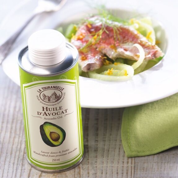 La Tourangelle Avocadoöl 250 ml – hochwertiges, traditionell hergestelltes Avocadoöl aus Frankreich und Kalifornien, ideal für Salate, Gemüse, Fisch und Kosmetik