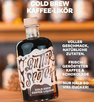 Butterscotch Coldbrew Coffee Likör | Für Kaffeeliebhaber