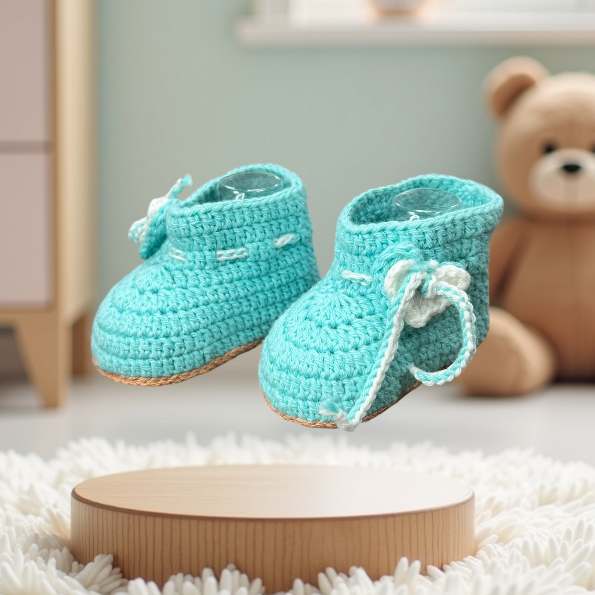 Handgemachte Babyschuhe | Liebevoll gehäkelt, einzigartig und nachhaltig