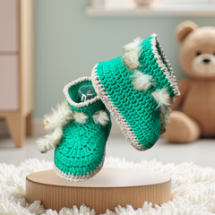 Handgemachte Babyschuhe | Liebevoll gehäkelt, einzigartig und nachhaltig