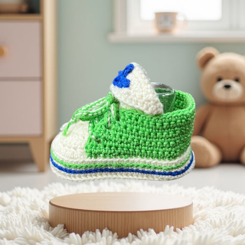 Handgemachte Babyschuhe | Liebevoll gehäkelt, einzigartig und nachhaltig