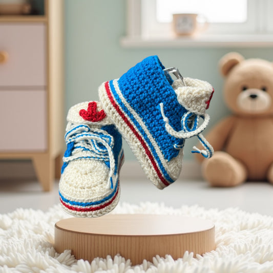 Handgemachte Babyschuhe | Liebevoll gehäkelt, einzigartig und nachhaltig