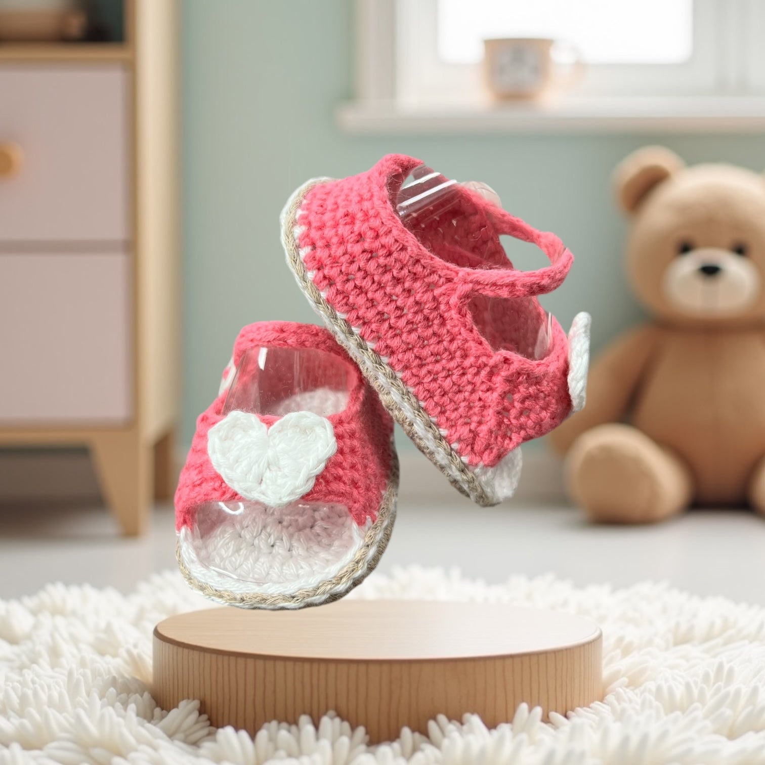 Handgemachte Babyschuhe | Liebevoll gehäkelt, einzigartig und nachhaltig