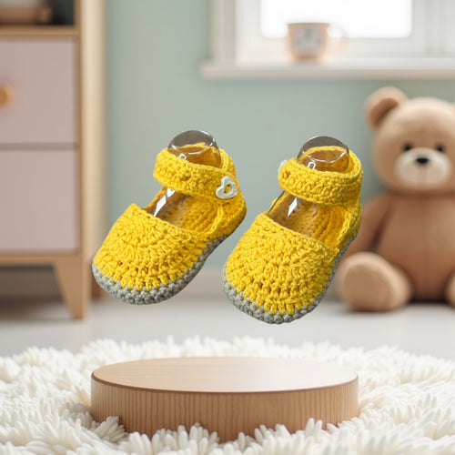 Handgemachte Babyschuhe | Liebevoll gehäkelt, einzigartig und nachhaltig