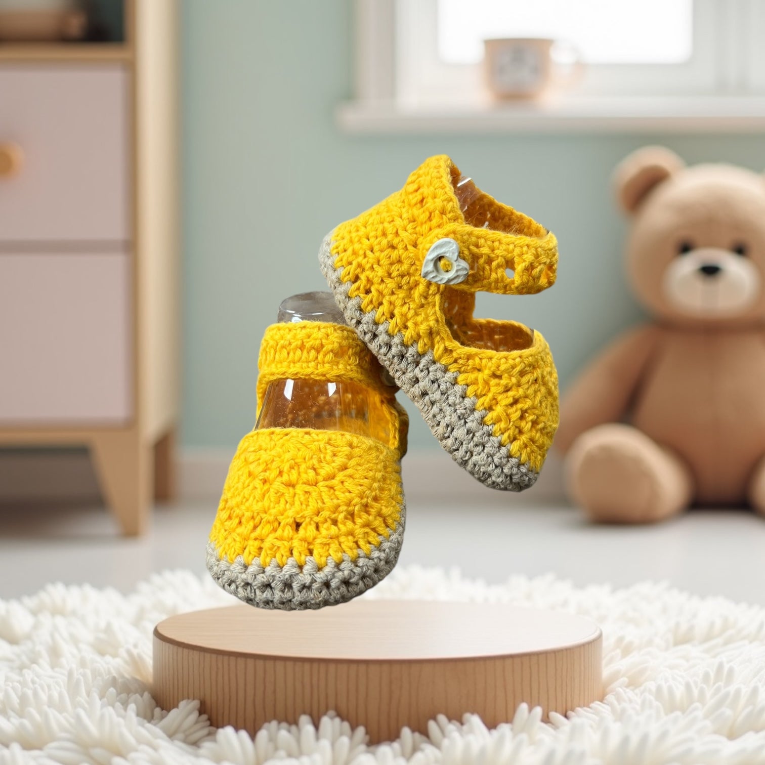 Handgemachte Babyschuhe | Liebevoll gehäkelt, einzigartig und nachhaltig