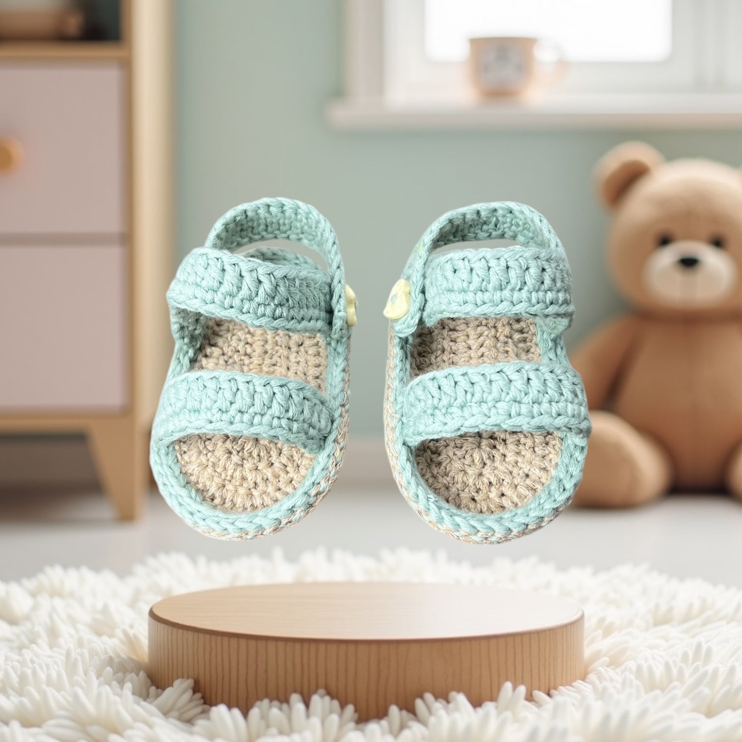 Handgemachte Babyschuhe | Liebevoll gehäkelt, einzigartig und nachhaltig