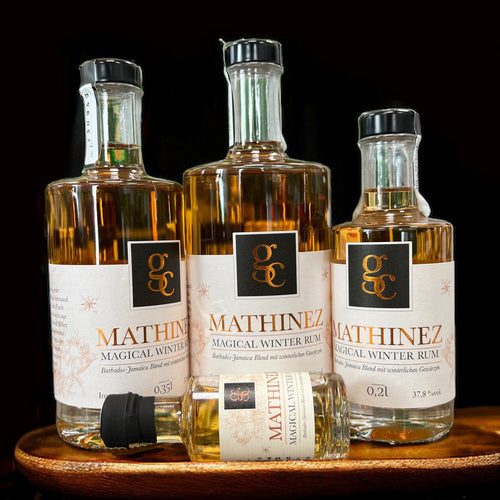 Mathinez Magical Winter Rum | Das Winterwunder | 37,8% Vol Genuss Mathinez oesterreich handgemachte geschenke in wien