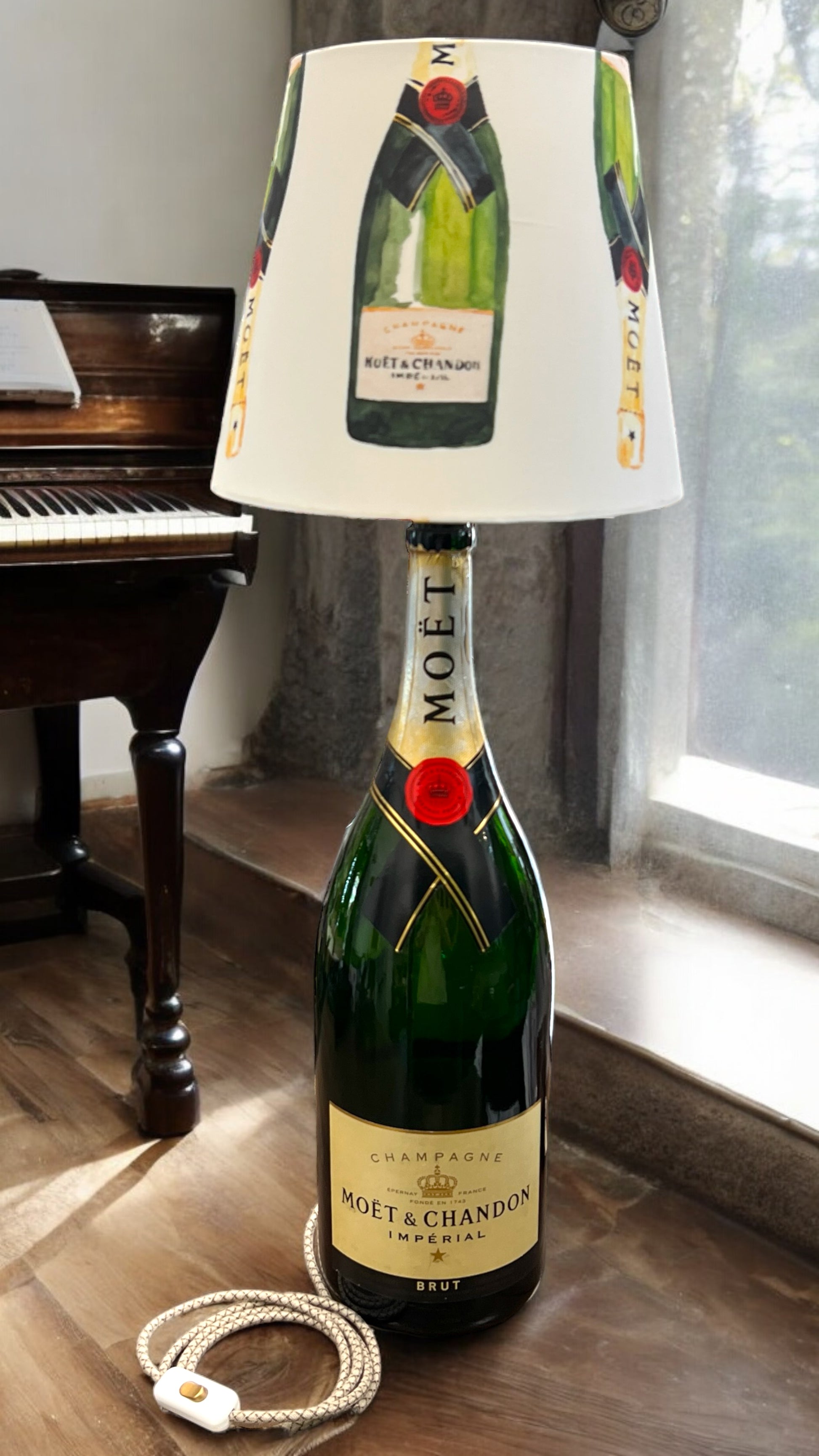 Moët & Chandon Imperial 6L | Hochwertige Tischlampen aus recycelten Flaschen