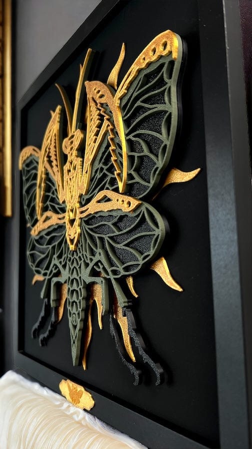 Mantis | 3D-Artworks von Nocterra Kunst & Prints Nocterra oesterreich handgemachte geschenke in wien