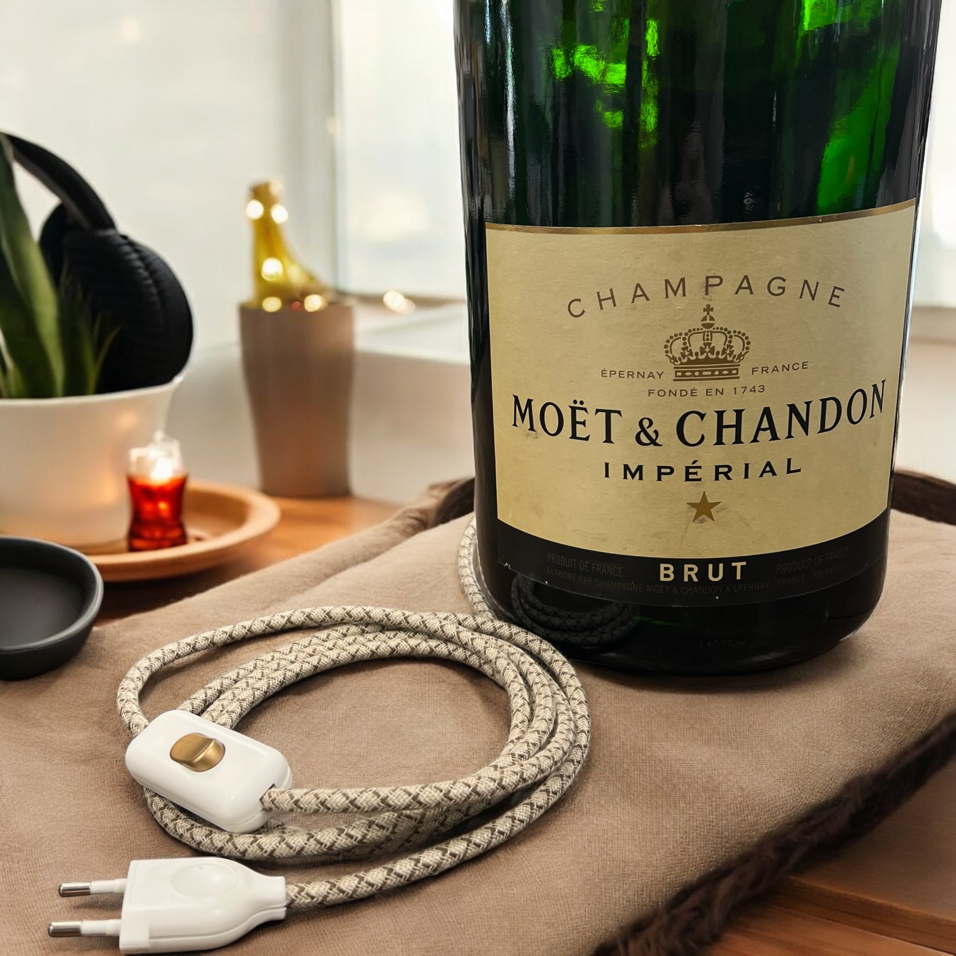 Moët & Chandon Imperial 6L | Hochwertige Tischlampen aus recycelten Flaschen