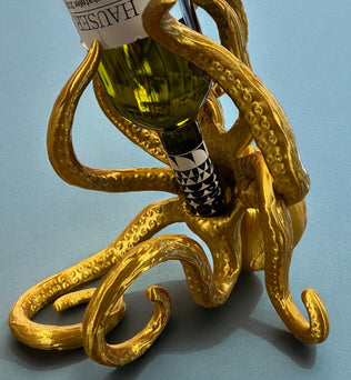 KRAKEN | Eindrucksvoller Flaschenhalter versch. Farben Flaschen & Getränkepräsentation Dreizack | 3D Druck oesterreich handgemachte geschenke in wien