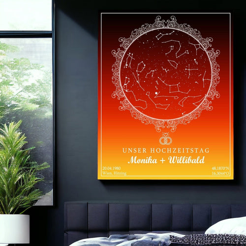 Stargazer | Dein individueller Sternenhimmel Kunst & Prints Dreizack oesterreich handgemachte geschenke in wien