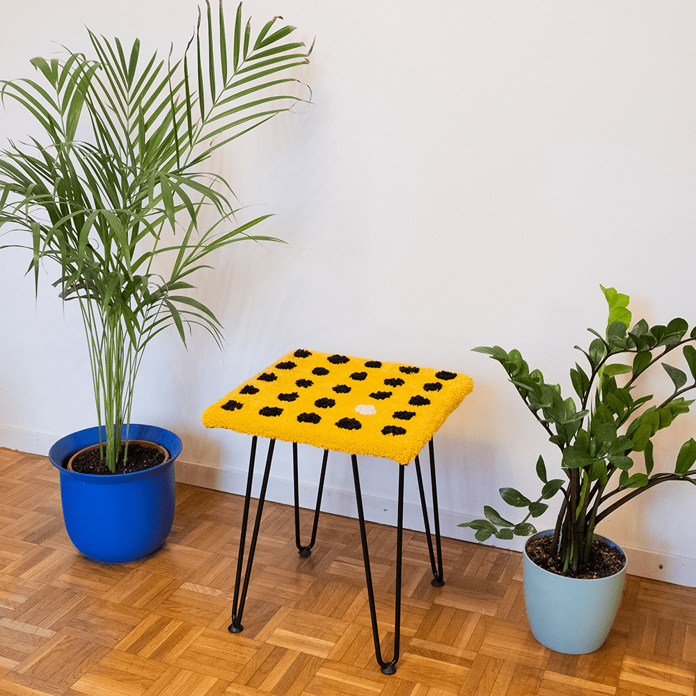 "Dots" | Handgemachter Tufting-Stuhl Home Decor MarsoStudio oesterreich handgemachte geschenke in wien