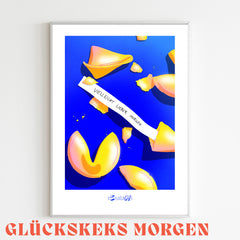 Vielleicht lieber morgen.. - Postkarte | Lebendige Queer Kunst