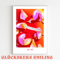 Smiling makes you feel better - A4 Print | Lebendige Queer Kunst