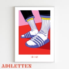 Adiletten - A4 Print | Lebendige Queer Kunst