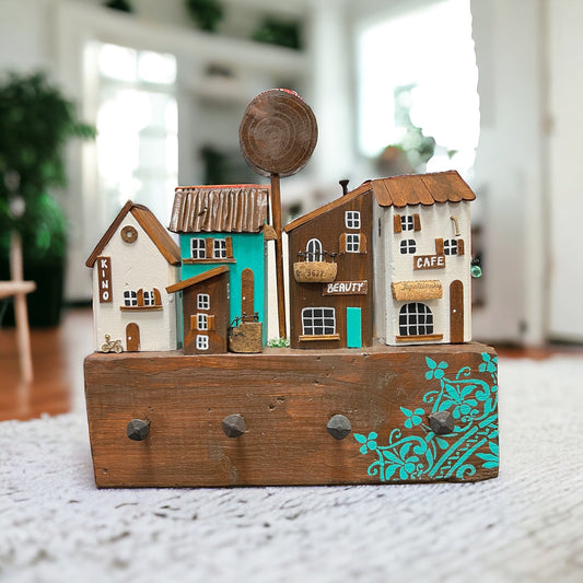 Charlotte | Miniaturwelt Schlüsselhalter Home Decor HandmadeByGitty oesterreich handgemachte geschenke in wien