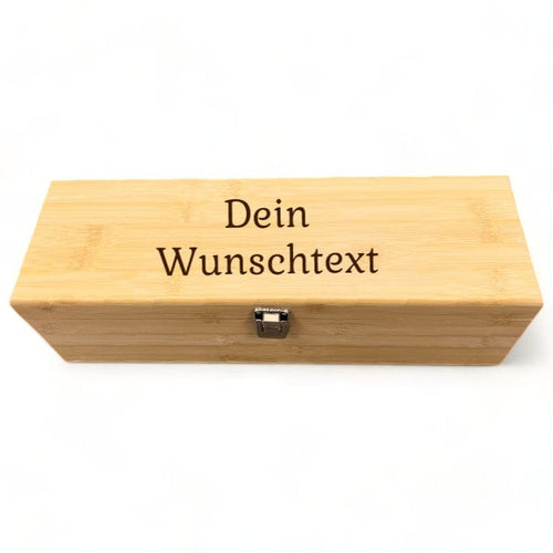 VINUM | Elegantes Weinset mit Gravur Personalisiert & Individuell Dreizack Gravuren oesterreich handgemachte geschenke in wien