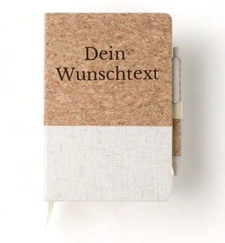 LINEA | Minimalistisches Notizbuch mit Gravur Personalisiert & Individuell Dreizack Gravuren oesterreich handgemachte geschenke in wien