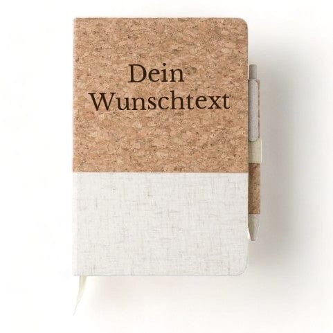 LINEA | Minimalistisches Notizbuch mit Gravur Personalisiert & Individuell Dreizack Gravuren oesterreich handgemachte geschenke in wien