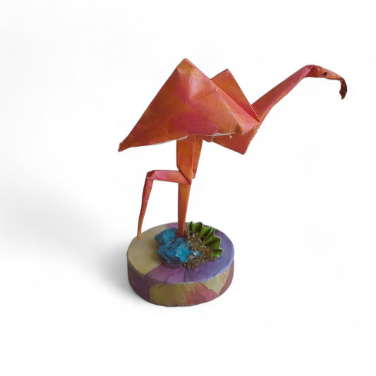 Flamingo | Origami-Figuren von Künstlerhände