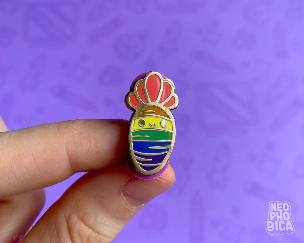 Pride Carrot LGBTQ+ | Freche Enamel-Pin Kollektion Accessoires Neophobica oesterreich handgemachte geschenke in wien