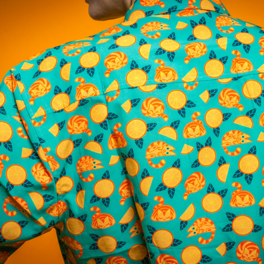 Chonky Oranges | Naturfaser-Hemden mit einzigartigen Designs