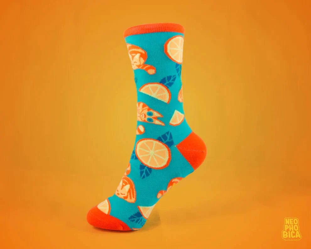 Chonky Oranges | Kreative Socken Accessoires Neophobica oesterreich handgemachte geschenke in wien