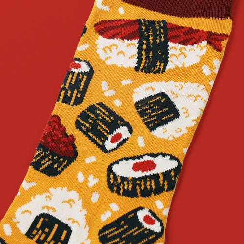 Sushi & Onigiri | Baumwollsocken mit leckerem Design