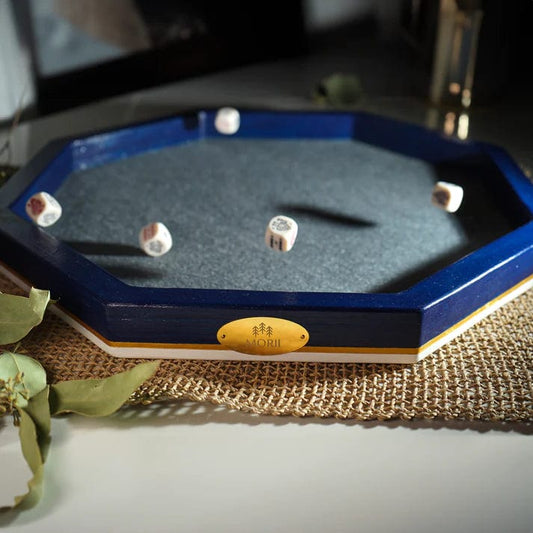 Hochwertiges Würfelpoker Spielbrett Schreibwaren Morii oesterreich handgemachte geschenke in wien
