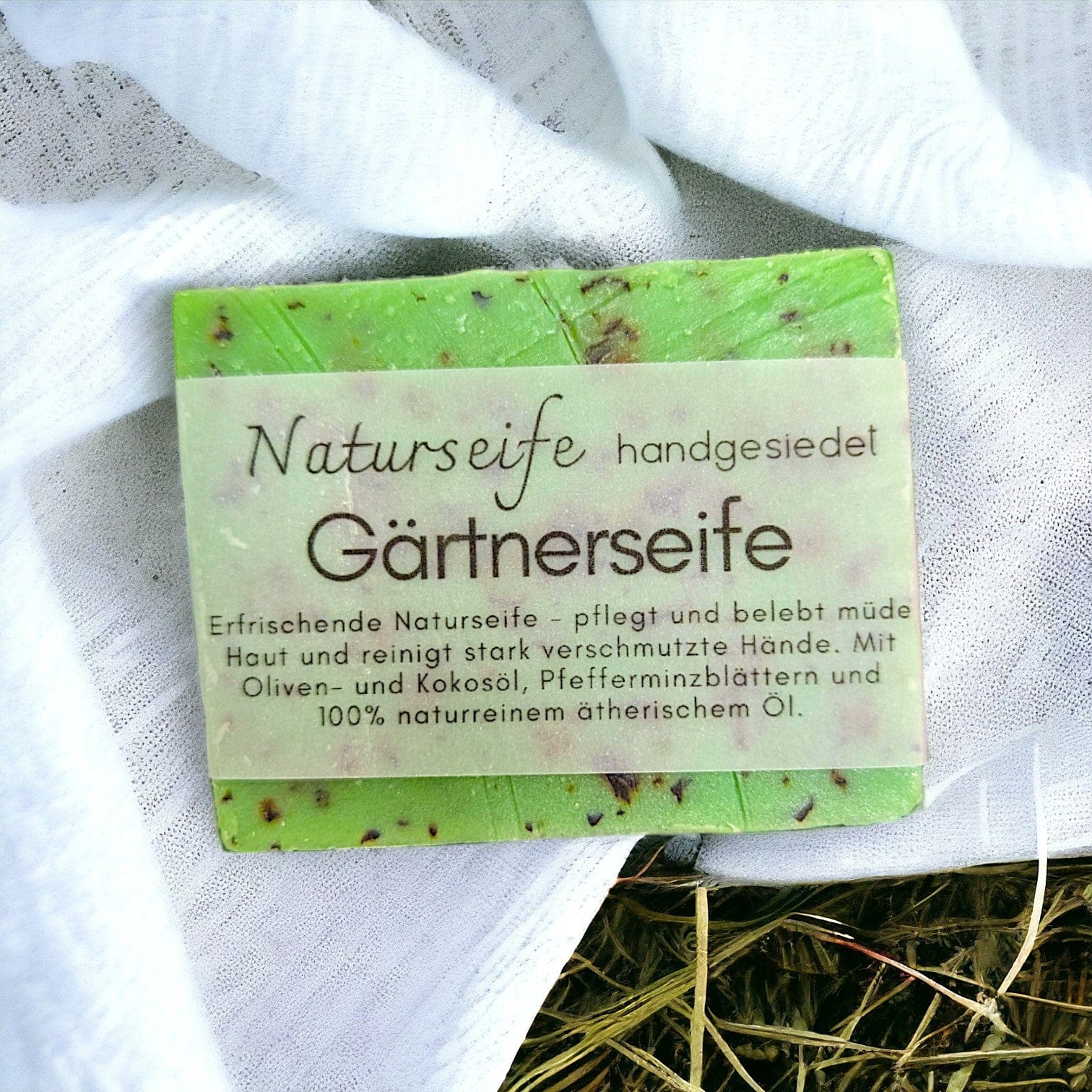 Naturseife GÄRTNERSEIFE von Kräuterwerkstatt Naturkosmetik Kräuterwerkstatt oesterreich handgemachte geschenke in wien