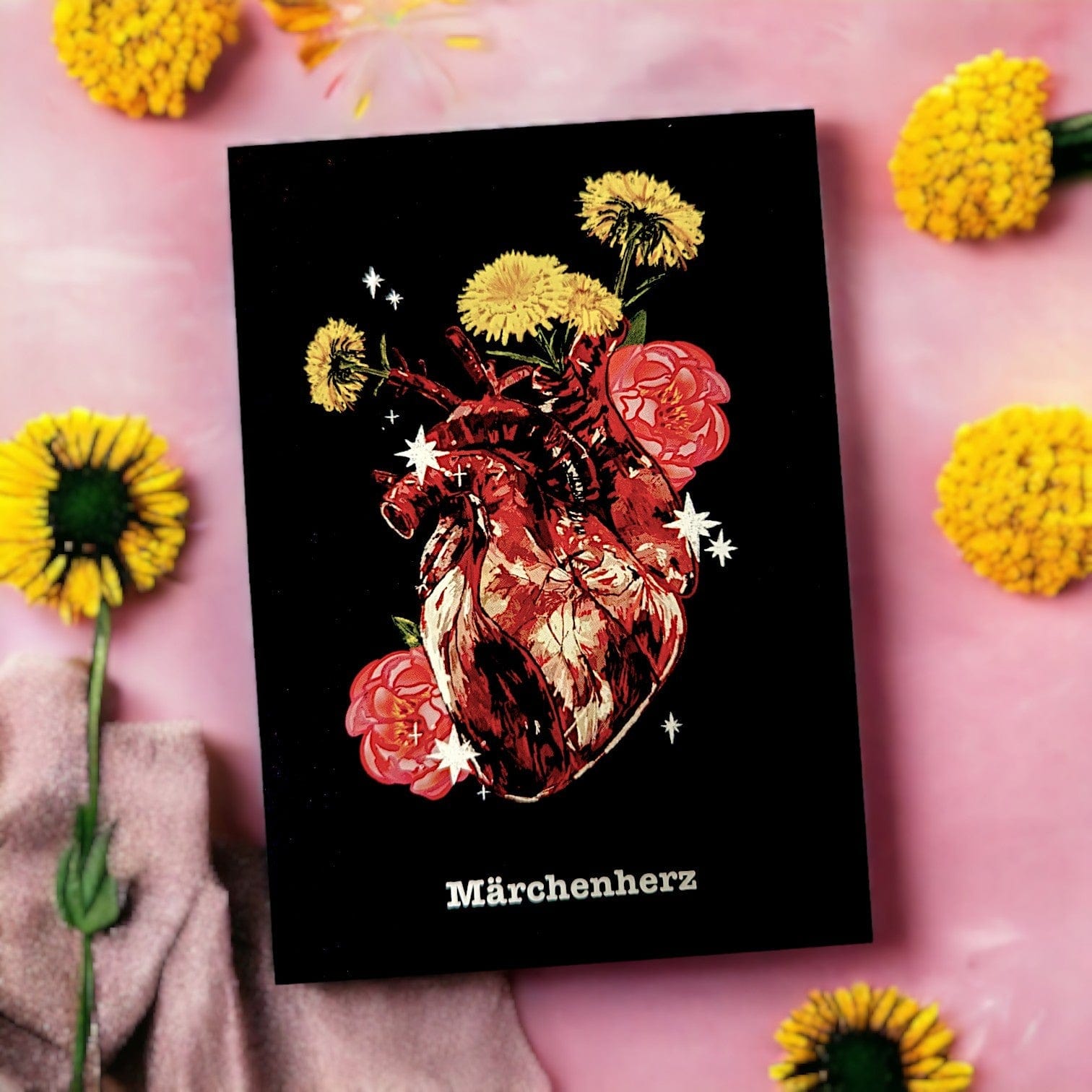 Märchenherz Postkarte | RaffaelaArt Kunst & Prints RaffaelaArt oesterreich handgemachte geschenke in wien