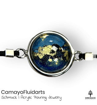 Armbänder von CamayoFluidarts - Kunst die deine Persönlichkeit unterstreicht Sterling Silber | Earth Schmuck Camayo Fluidarts oesterreich handgemachte geschenke in wien