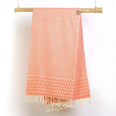 "Mandarin Peel" Jaquard Fouta von Anna Aniq | Nachhaltig, weich & vielseitig