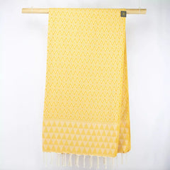 "Sunflower Field" Jaquard Fouta von Anna Aniq | Nachhaltig, weich & vielseitig