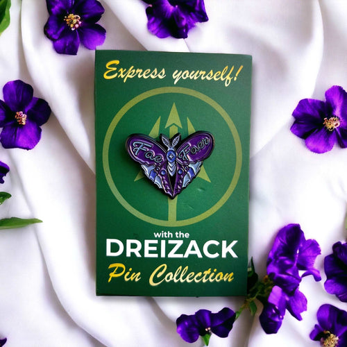 Fae / Faer | LGBTQ+ Pronoun Pin Accessoires Dreizack oesterreich handgemachte geschenke in wien