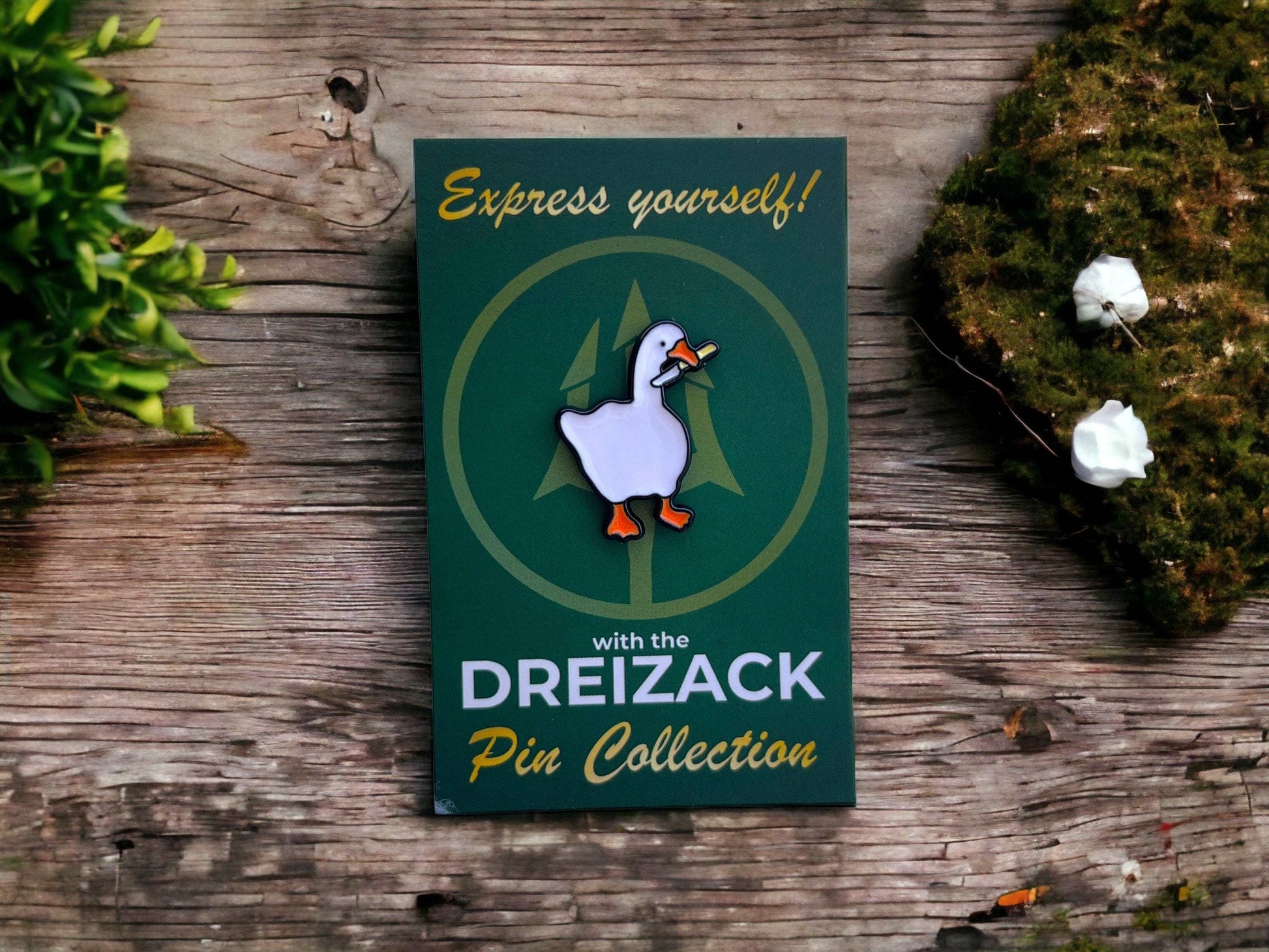 Gerti Gans | Süßtier Pin Collection Accessoires Dreizack oesterreich handgemachte geschenke in wien