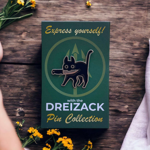 Süßtier Pin Collection Katze Luna Accessoires & Taschen Dreizack oesterreich handgemachte geschenke in wien