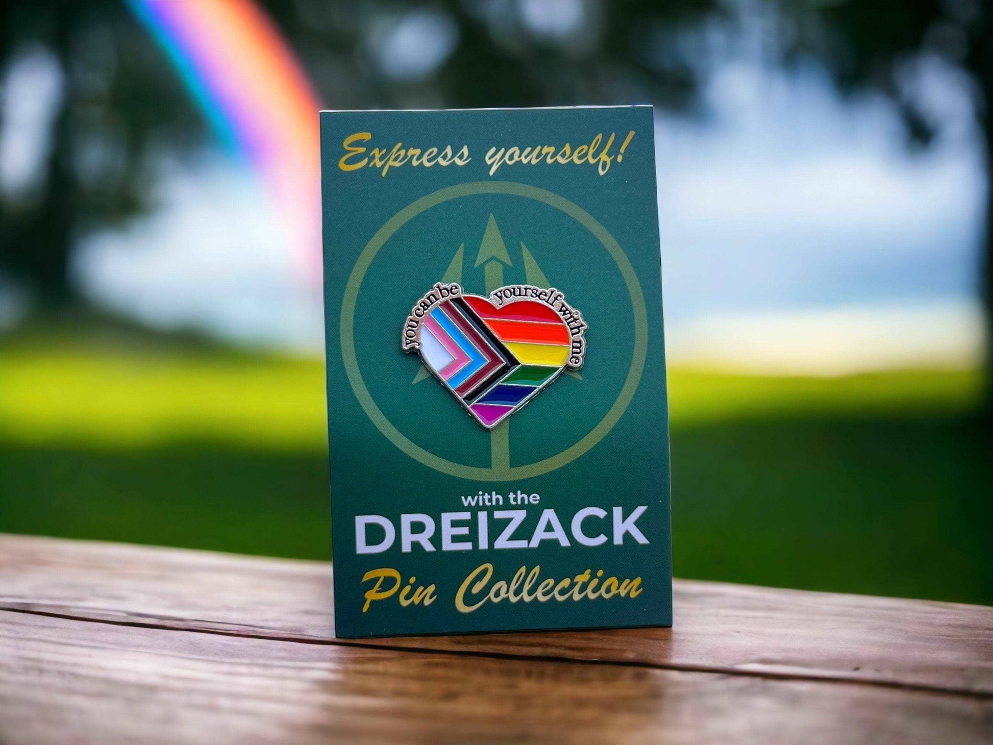 LGBTQ Pin Collection Pride Accessoires & Taschen Dreizack oesterreich handgemachte geschenke in wien