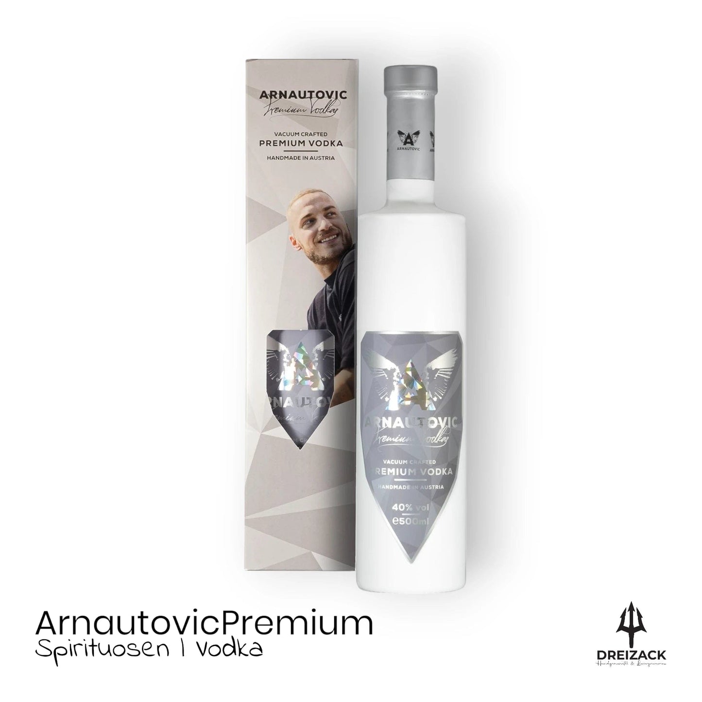 Arnautovic Premium Vodka – Vakuumdestillier Vodka aus AT Alkoholische Getränke Dreizack oesterreich handgemachte geschenke in wien