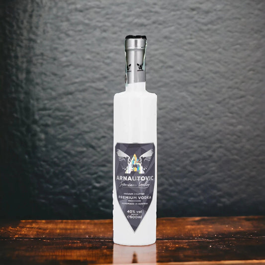Arnautovic Premium Vodka – Vakuumdestillier Vodka aus AT Alkoholische Getränke Dreizack oesterreich handgemachte geschenke in wien