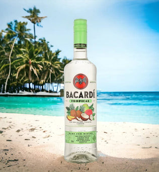 Bacardi Tropical 70cl – Eine Reise in die Tropen Alkoholische Getränke Dreizack oesterreich handgemachte geschenke in wien