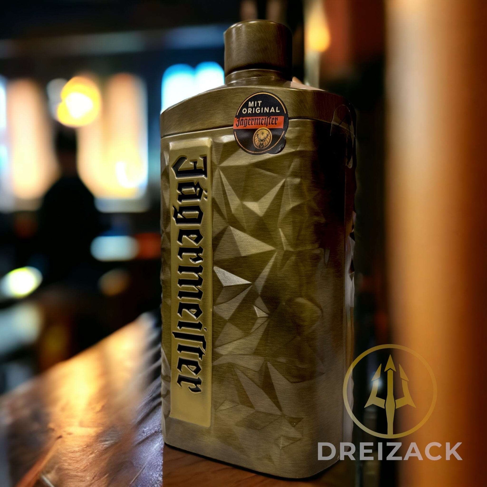 Jägermeister 0,7L in Metallbox Alkoholische Getränke Dreizack oesterreich handgemachte geschenke in wien