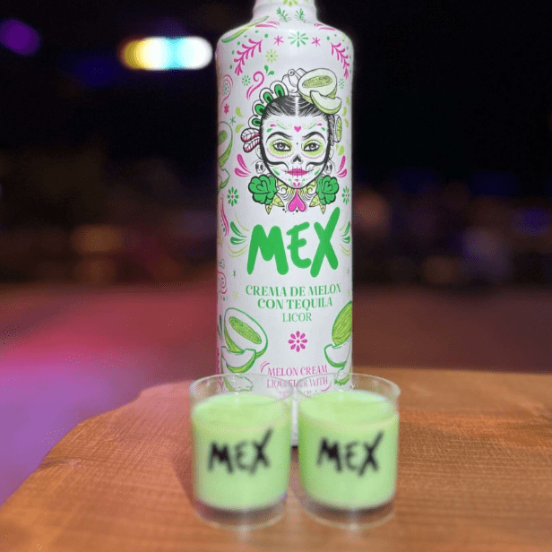 MEX Melon - Melonencreme mit Tequila Alkoholische Getränke Dreizack oesterreich handgemachte geschenke in wien