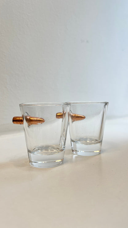 Glas Karaffe "Revolver" inkl. 2 Spezial Gläser und Aufsteller Home Decor Dreizack oesterreich handgemachte geschenke in wien