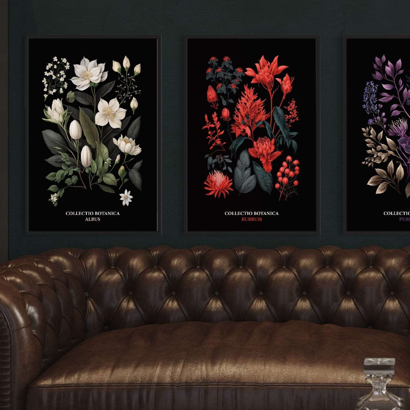 Elegante Botanische Kunstprints