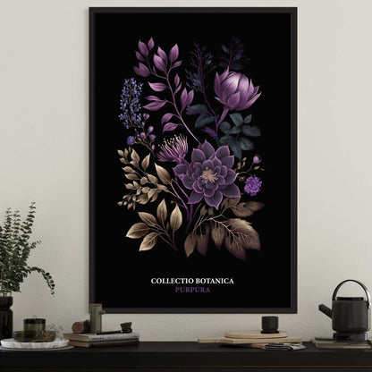 "Collectio Botanica" – Kollektion eleganter botanischer Kunstprints Purpura | Violett / A4 - 21 x 29.7cm Prints & Art Dreizack oesterreich handgemachte geschenke in wien